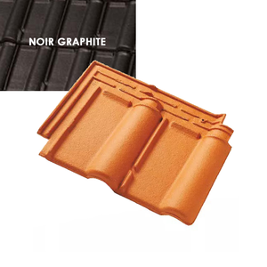 TUILE RENAISSANCE NOIR GRAPHITE (11/m²) 210/pal - LIMITE DES STOCKS DISPO